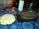 Tacos masa y relleno
