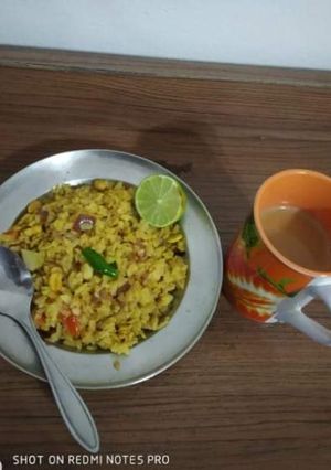 पोहा (poha ladoo recipe in Hindi) रेसिपी मुख्य फोटो