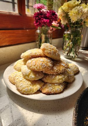 Una foto de Galletitas craqueladas de naranja 🍊