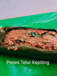 Foto resep Pepes Telur Kepiting