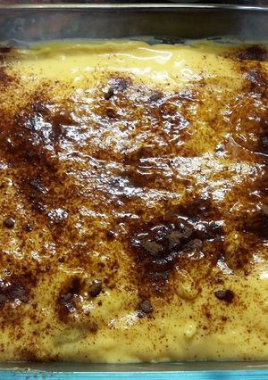 Una foto de Postre de vainillas