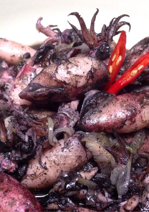 Foto resep Cumi Tumis Hitam