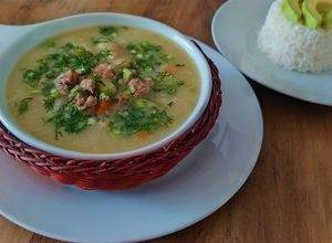 Una foto de Sopa de menudencia
