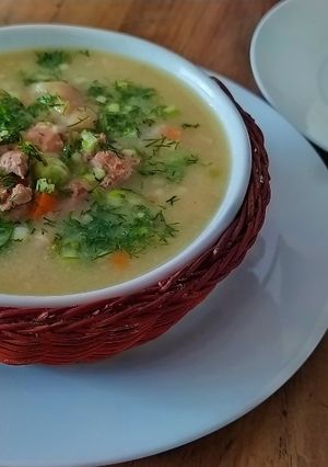 Una foto de Sopa de menudencia