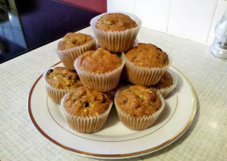 Steps to Prepare Favorite carrot cake muffins