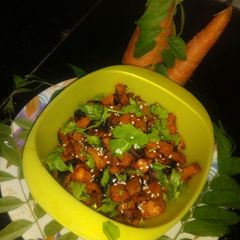 A picture of Spicy carrot palliya.
