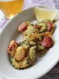 Johnsonville and Goya Beer Fritters