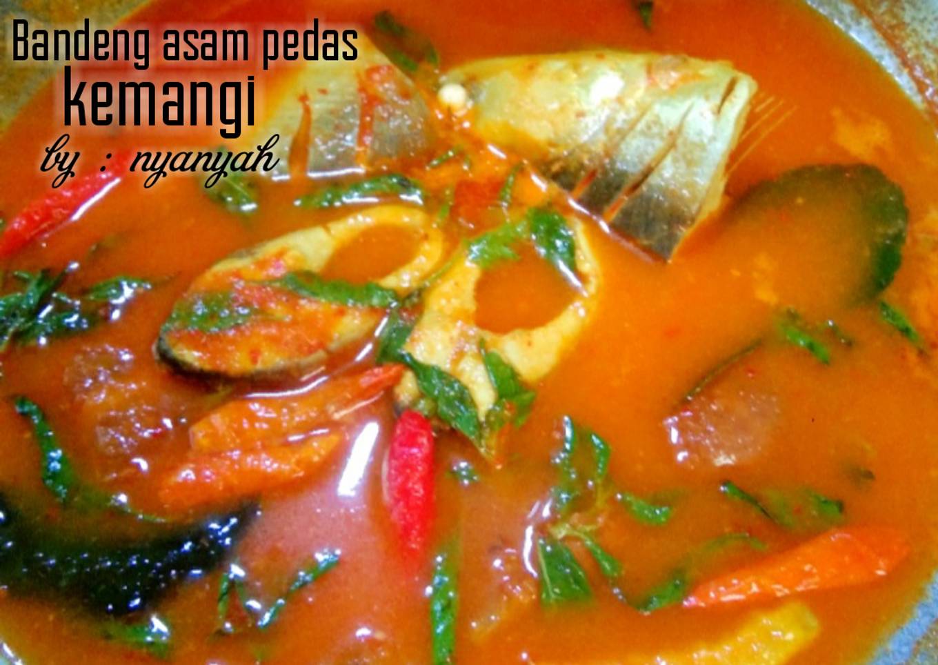 Bandeng asam pedas kemangi