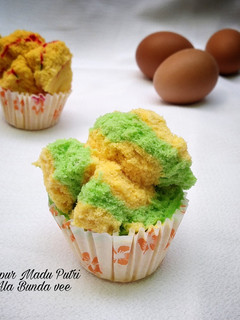 Foto resep Bolu kukus mekar Air kelapa