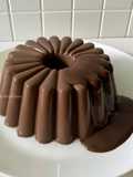 Puding Coklat Sutra & Vla Coklat
