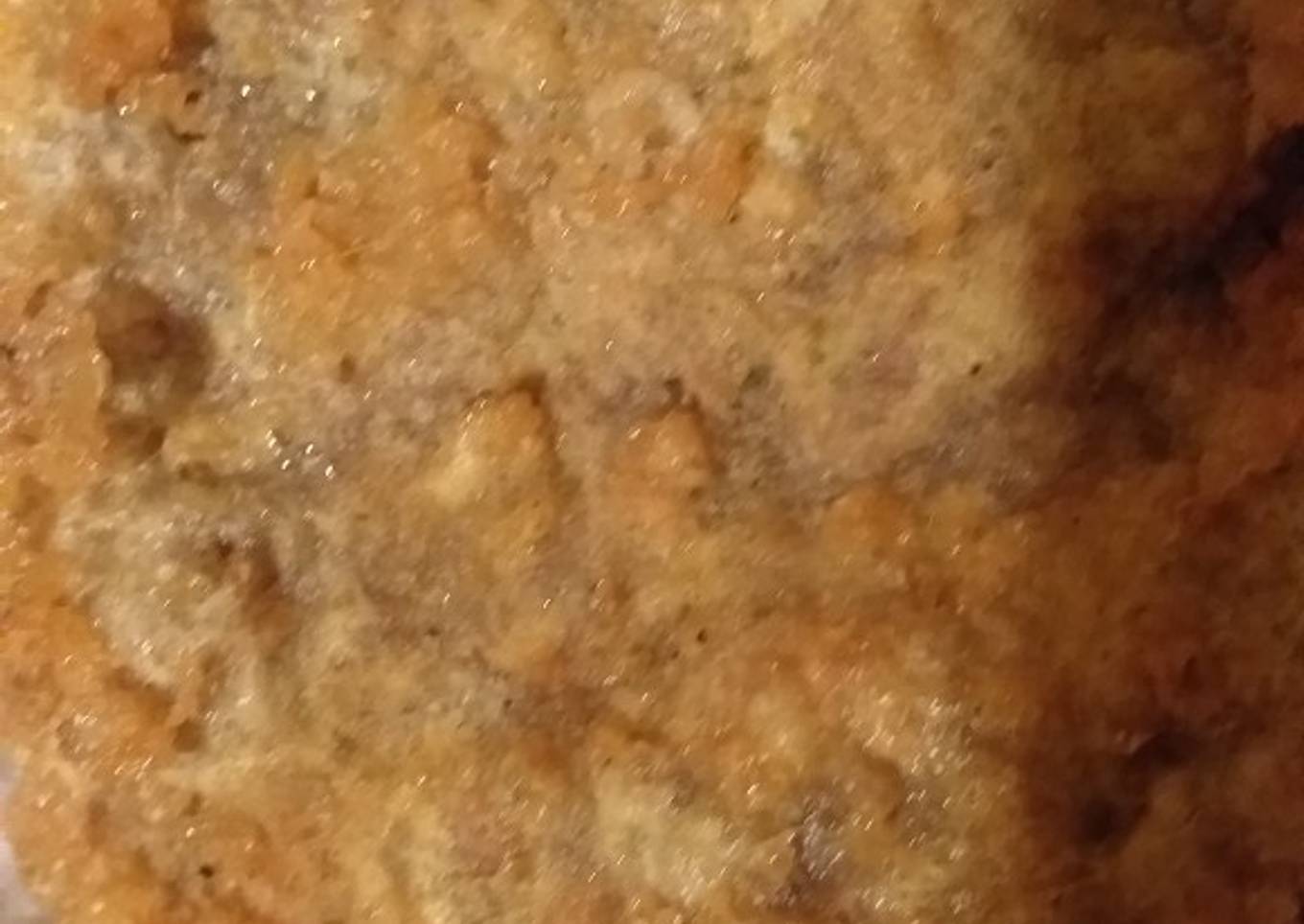 Milanesa de verdura y carne picada