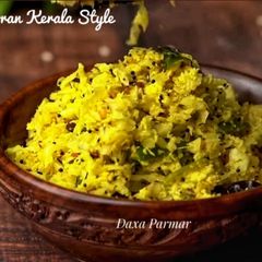 A picture of Cabbage Thoran - Kerala Onam Sadhya Side Dish.