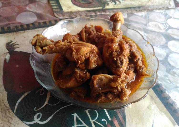 Simple Way to Prepare Homemade Chicken chethinad