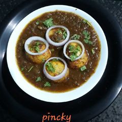Egg curry spicy A picture of Egg curry spicy.