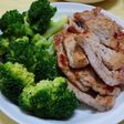減醣料理-香煎豬里肌&綠花椰菜