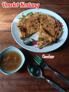 Foto resep Omelet Kentang