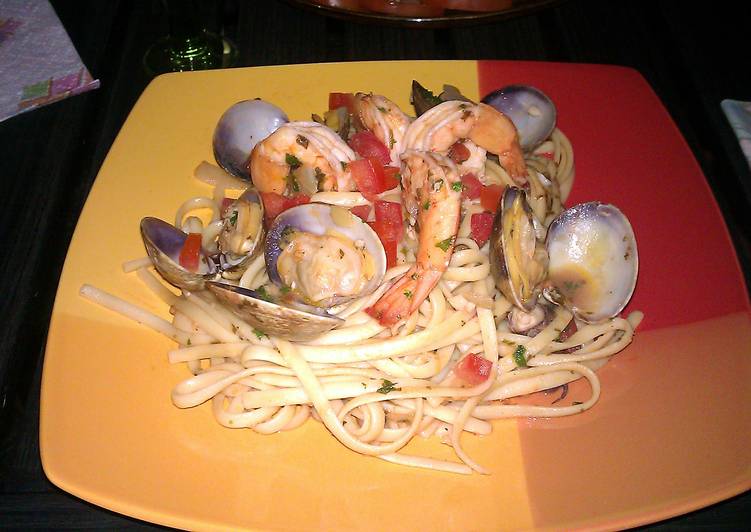 Simple Way to Make Favorite seafood pastas