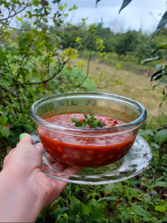 عکسی از دستور خوراک لوبیا چیتی و سیب زمینی 😋😍