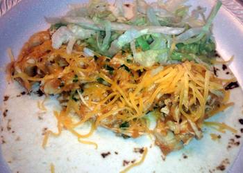 How To Serving Recipe TomatoBraised Chicken Tacos Delicious Simple