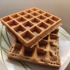 Simple waffles A picture of Simple waffles.