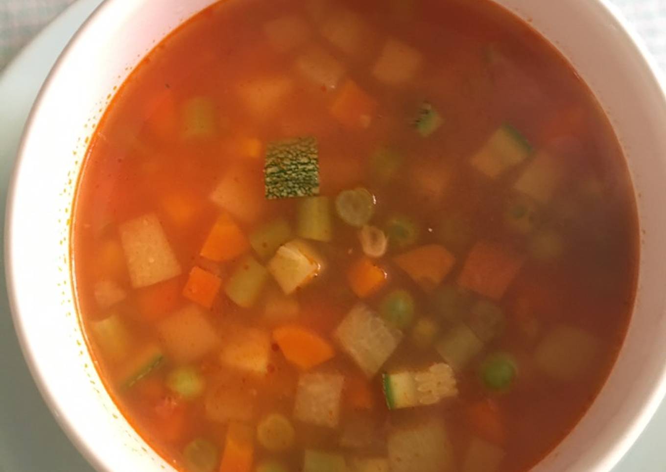 Sopa de verdura