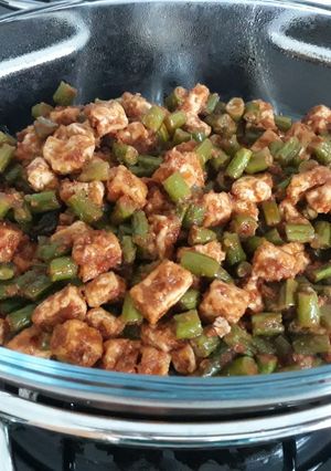 Foto resep Tumis Buncis Tahu Pedas