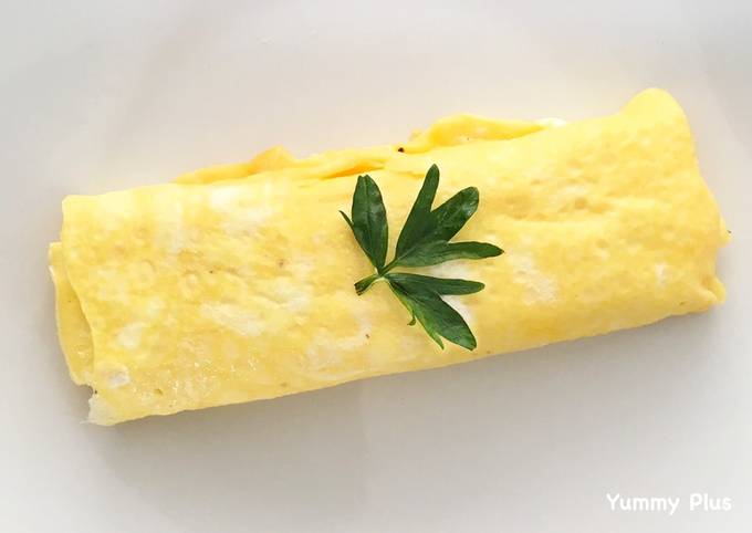 Rolling omelette