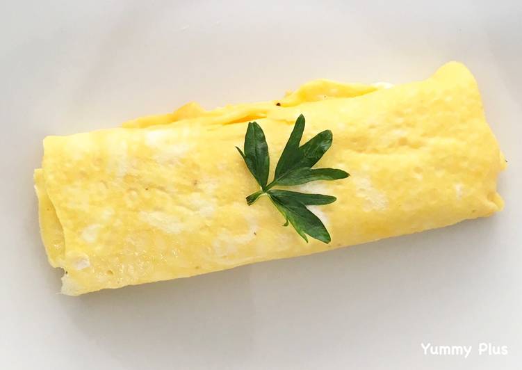 Simple Way to Make Quick Rolling omelette