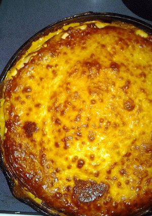 A picture of fajita lasagna.