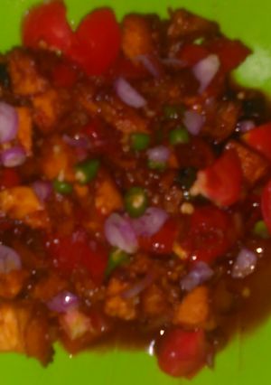 Foto resep sate goreng ayam 