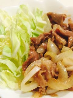 Hình của món Thịt heo xào gừng.