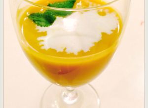 Hình của món Súp bí đỏ.