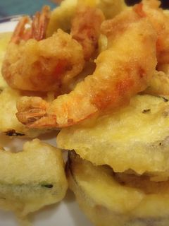 Hình của món Tempura.
