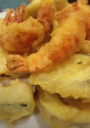 Hình của món Tempura.