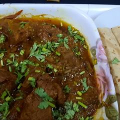 A picture of Bhona gosht (Mutton).