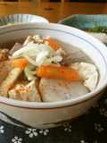Basic Kenchinjiru (Vegetable Soup)