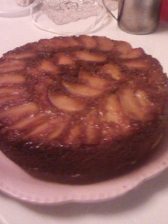 Una foto de Torta de Manzana Inversa