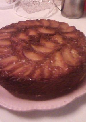 Una foto de Torta de Manzana Inversa