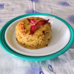 A picture of Foxtail Millet Upma.