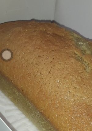 A picture of Plantain cake.