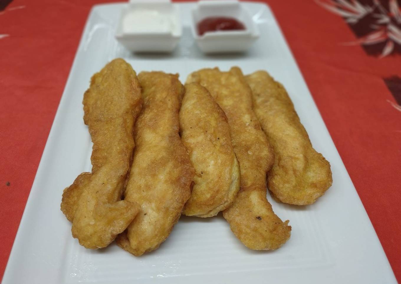 Pechuga de pollo rebozada