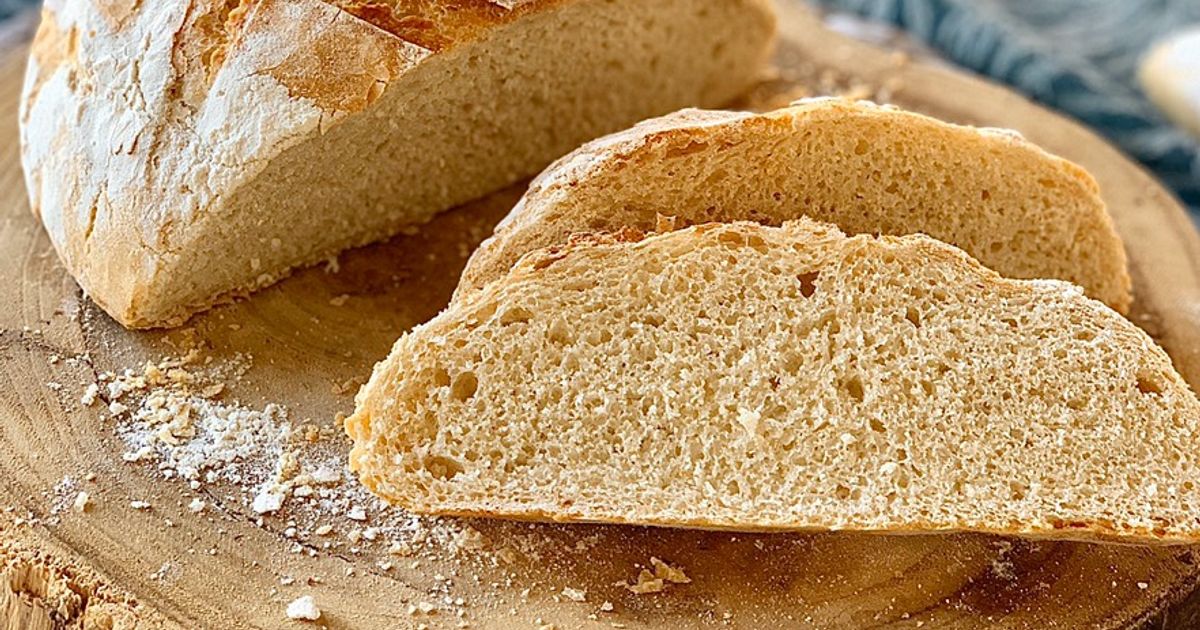 Pan Casero Fácil Y Crujiente Receta de Irene-Guirao