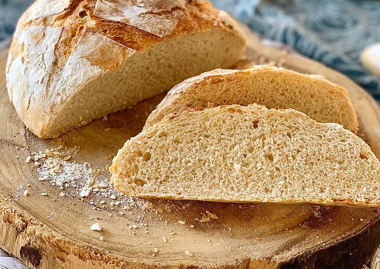 Pan casero - Fácil y crujiente