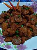 Baso kikil bumbu merah