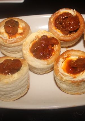 Foto principal de Volovanes con margarina y zamburiñas