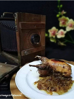 Una foto de Perdiz encebollada
