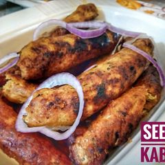 A picture of Seekh Kabab.