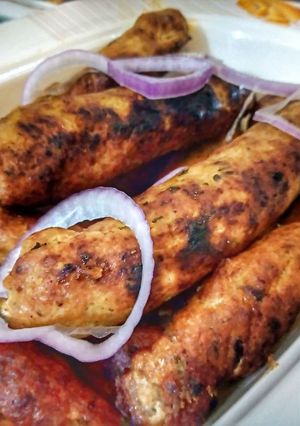 A picture of Seekh Kabab.