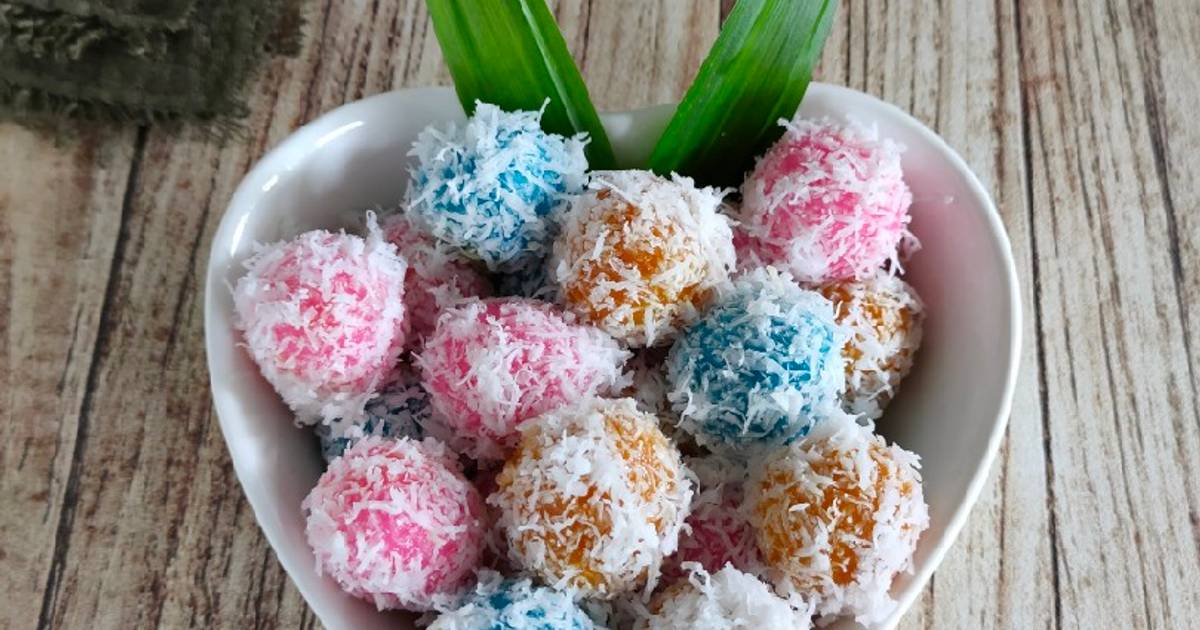 Resep Klepon Warna Warni Oleh Erni0787 Cookpad