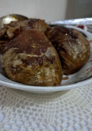 عکسی از دستور دلمه کلم